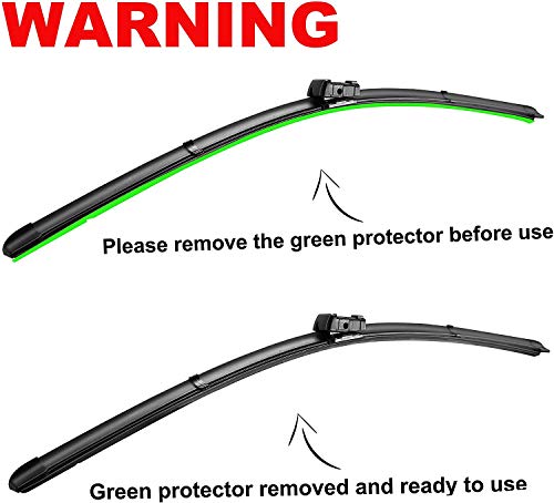 Oem Wiper Blades Replacement For Audi A4 Q5 Q3 Rs5 S5 Allroad 2009-2020 Original Equipment Replacement Windshield Wipers 24 Inch / 20 Inch -Original Factory Quality (Set Of 2) Top Lock 16Mm #TOP6