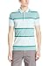 Original Penguin Men's Exploded Stripe Fashion Mearl Polo Shirt