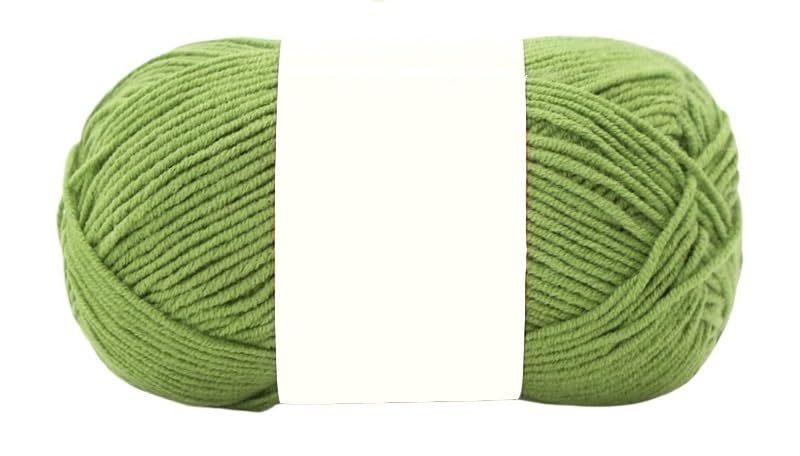 Fil mélangé coton pour crochet qui ne se dédouble pas, 5 rouleaux de 40g souples et résistants