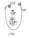 Symmons 4406-Stn Carrington Tub/Shower System, Satin Nickel