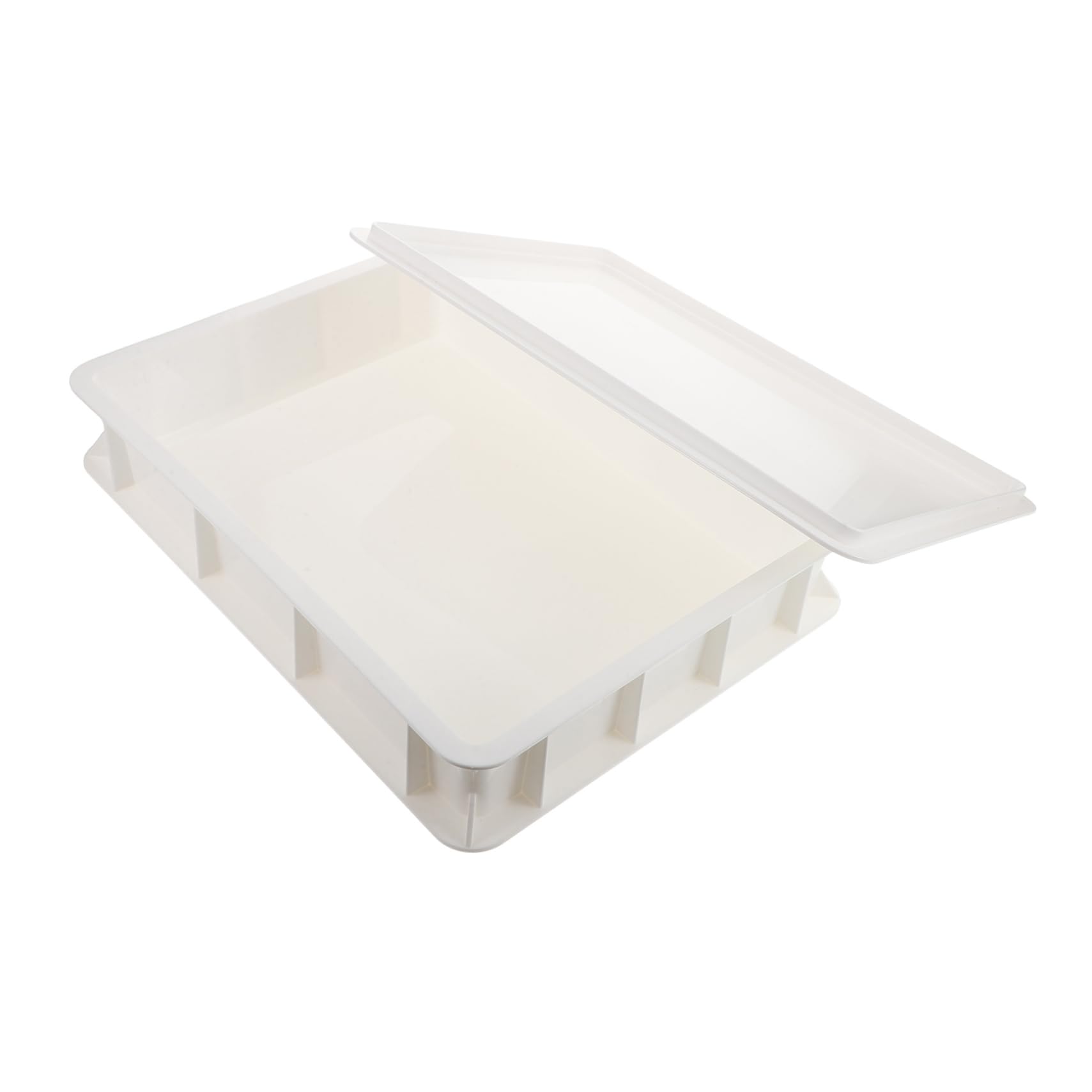 Alipis Home Commercial Pizza Dough Proofing Container Stackable Design with Lid Easy to Clean