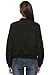 Zeagoo Womens Classic Quilted Jacket Short Bomber Jacket Coat, Black, Medium