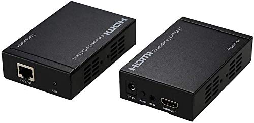 HD Extender Over Single 100M CAT6 (TCP/IP) with IR 1080P Support Repeater Splitter