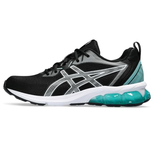 ASICS Women's Gel-Quantum 90 IV Sportstyle Shoe, 7, Black/Illuminate Mint