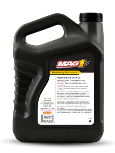 Image of Mag 1 Bar & Chain Oil - 1 Gallon (Pack of 3)