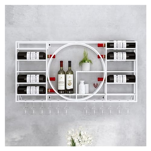 Soporte de Vino de Pared de Hierro 39.4x4.3x20.5 in miniatura 1