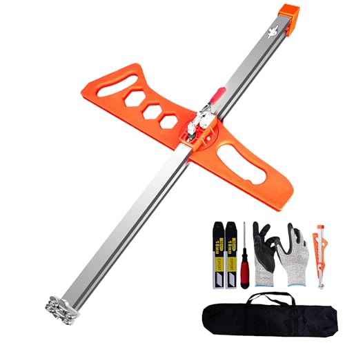 Foldable Drywall Cutter Tool with 20 Blades