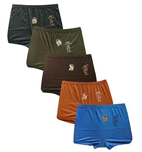 Image of DORA DORA Baby Boys and Girls Kids Briefs Plain Cotton Drawer Inner wear Combo Pack Offer