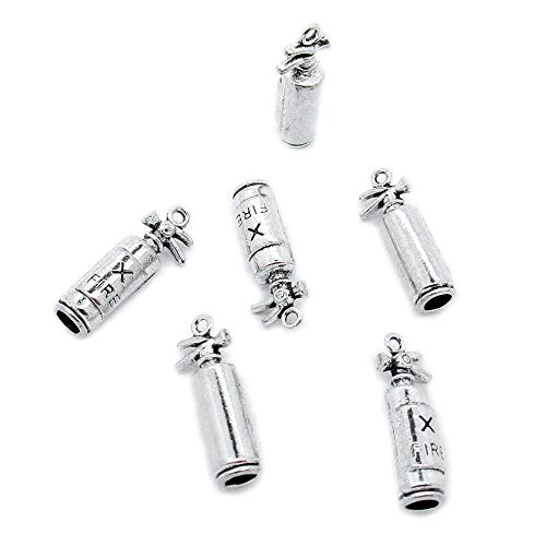 350 PCS Antique Silver Tone Jewelry Making Charms Crafting Wholesale Supplier V3NN6N Fire Extinguisher