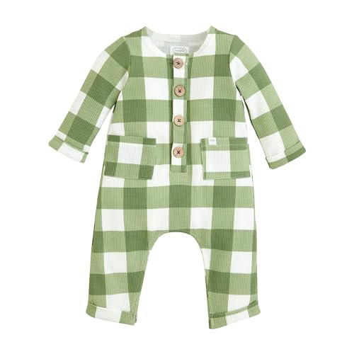 Mud Pie Unisex Baby Boy Check Waffle 1 Pc;