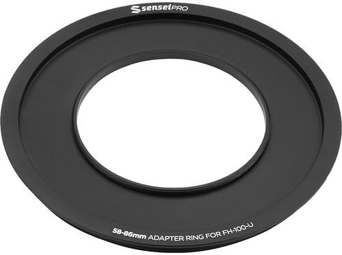 Sensei Pro 58mm Adapter Ring for 100mm Aluminum Universal Filter Holder