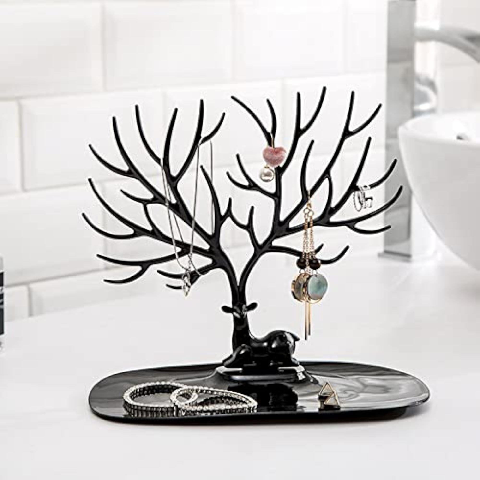 Deer Jewelry Holder, Tree Stand for Earrings