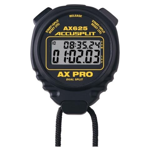 ACCUSPLIT AX625 Cumulative and Lap Stopwatch Cover