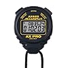 ACCUSPLIT AX625 PRO Cumulative/Lap Split Stopwatch, Black