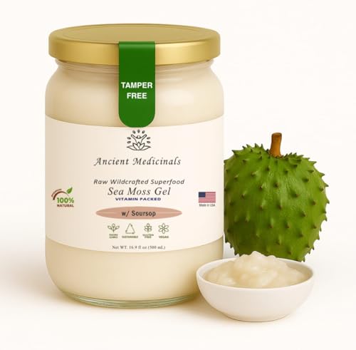 Ancient Medicinals Peach Pineapple Sea Moss Gel – Wildcrafted Irish