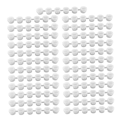 HAPINARY Caja de 25 Piezas de Pigmentos de Acuarela Esenciales para Manualidades Contenedores de Pintura de Plástico Fácil Almacenamiento para Artistas Y Estudiantes