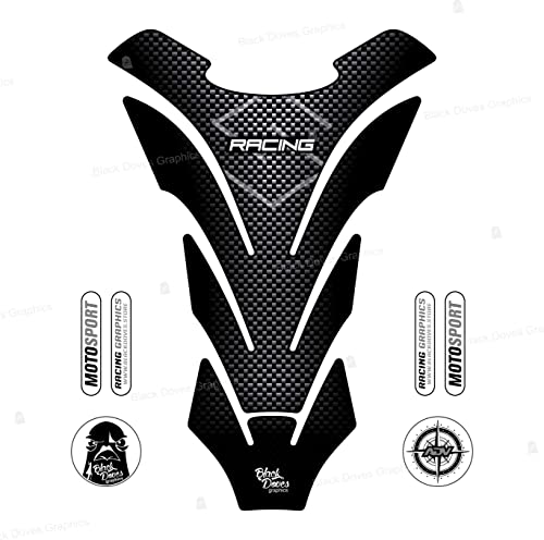 Protezione Paraserbatoio Adesivo Resinato Compatibile Con Moto Suzuki