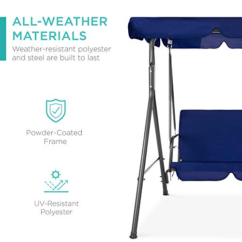 Best Choice Products SKY5939 2-Person Outdoor Patio Swing Chair thumb #3