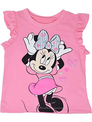 Image of Disney Mickey Mouse & Friends Girls' 2-Piece T-Shirt and Shorts Set for Baby & Kids
