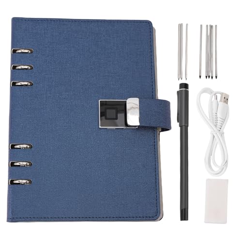 SIXRUN Cuaderno Inteligente, Cuaderno Digital de Transcripción AI con Lápiz Inteligente, Entrada de Voz Reutilizable, Reconocimiento de Dibujo para Tomar Notas y Escritura Creativa - imagen 9