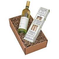 The Wine Guys Geschenkset Sapore Italiano: Wein und Knusprige Köstlichkeiten - Delikatessen-Geschenkpaket