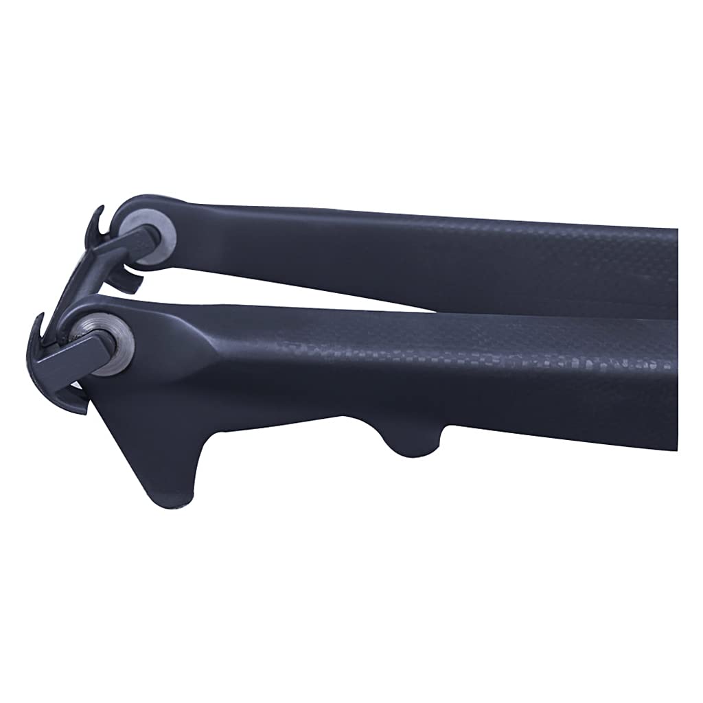 Widelec do roweru MTB 1-1/8" (28,6 mm) Prosty rurowy widelec sztywny z włókna węglowego 3K do rowerów górskich Widelec do roweru 26/27,5/29"