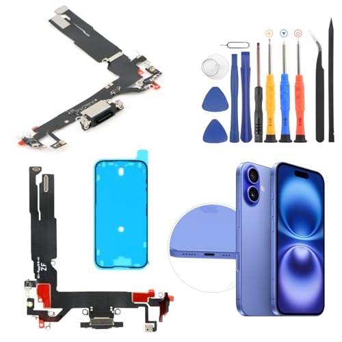 Port de charge USB pour iPhone 16 nappe flexible connecteur dock panneau de recharge RongZy