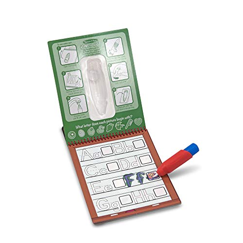 Melissa & Doug Water Wow! - Water Reveal Pad Bundle - Animals, Alphabet, Numbers And More - Travel Toys, Party Favors, Stocking Stuffers, Mess Free Water Pen Coloring Books For Toddlers, Kids Ages 3+ #TOP6