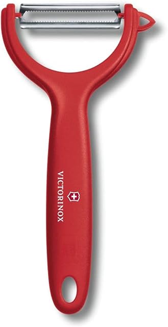 Victorinox Serrated Edge Tomato/Kiwi Peeler, Red, Size M