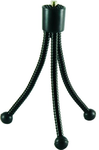 Digipower TP-S010 flexible and sturdy ultra compact Mini Tripod with pocket clip for easy portability