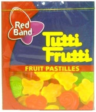 Red Band - Tutti Frutti Gumdrops 15g. (Pack of 12) (Original)