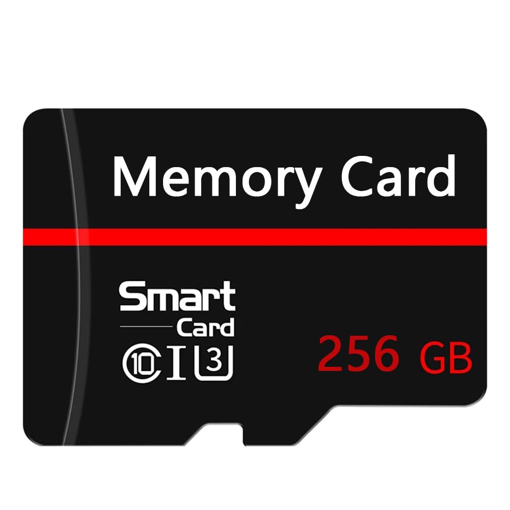 Tarjeta de memoria Mini TF de 256 GB, tarjeta inteligente de ultra alta velocidad para teléfonos Android, cámara de acción, tabletas, almacenamiento ampliado