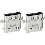 Connecteur femelle usb type c 24 broches pour réparation de carte mère; empreinte de montage en surface correspondant au dessin pour un ressoudage à air chaud précis et un alignement au microscope.