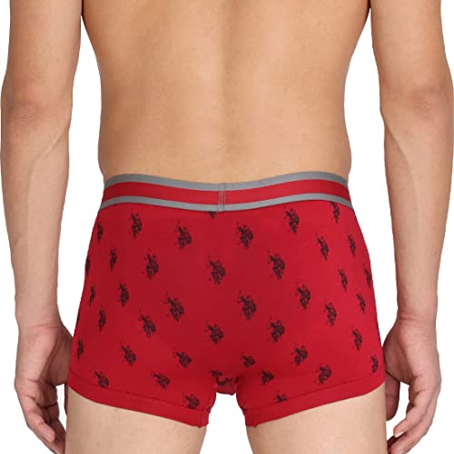 Image of U.S. Polo ASSN. Men's I112 Ultra Soft Cotton Rich Premium Trunks - Pack of 1