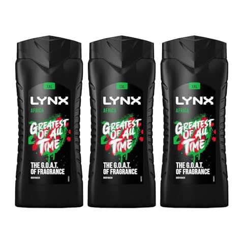 Lynx Africa Energy Boost Shower Gel Cover