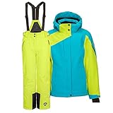 skianzug 164 sale Der Bund ist in der Weite verstellbar sowie auch die Länge der Hosenträger.