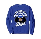 Zeta Phi Beta Sorority Paraphernalia, Zeta Black Girl Pride Sweatshirt