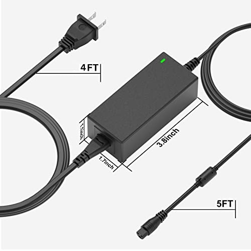 ZOZO-90W-AC-Laptop-Charger-for-HP-Dell-Toshiba-IBM-Lenovo-Acer-ASUS-Samsung-Sony-Fujitsu-Gateway-Notebook-Ultrabook-Chromebook-DC-Output-15V-16V-185V-19V-195V-20V-Power-Adapter-Supply-Cord