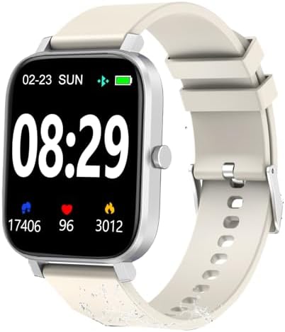 Smart Fitness Tracker Watch with Heart Rate Monitor, Activity Tra...