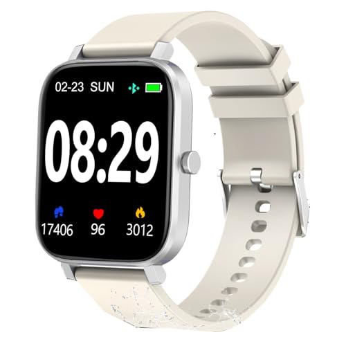 Choiknbo Smart Fitness Tracker Watch with Heart Rate Monitor, Activity Tracker with Pedometer, Sleep Monitor, Calories & Step Counter, Waterproof Smart Watch for Women Men Fitness Watch for Sports