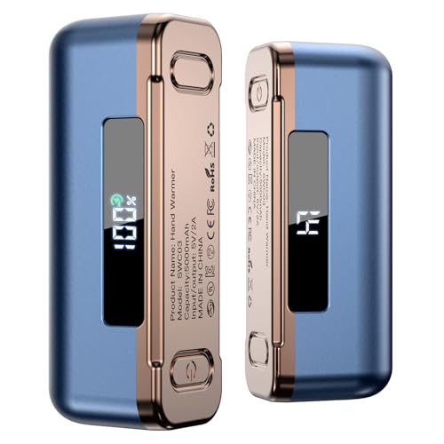 BEYYON Hand Warmers Rechargeable - Magnetic Electric Hand Warmer 2 Pack, 4 Levels Heat Up to...