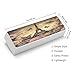 FekiLoot Eiffel Tower Flowers And Butterflies Glasses Case for Men And Women Portable Travel Sunglasses Cases with Magnetic Closure Fashion Eyeglass Rigid Cover PU Leather Reading Glasses Holder