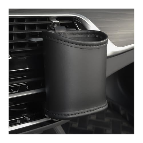 CGEAMDY Bolsillo Lateral Asiento Coche, Box Almacenamiento Coche Asientos, Bolsa Almacenamiento Coche Móvil Adecuado Organizar Documentos, Bolsa Colgante Respiradero Organizador Aire Coches(Negro)
