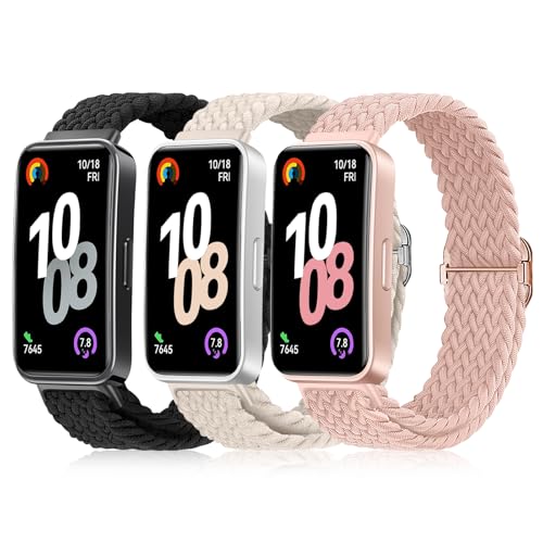 [AGUPERFIT] Rp`u Huawei Band 10/9/8 oh - 3{ZbgAiC҂ݐLkxg iKɒȃXeXX`[[vt GKgŉK t@[EFCoh 10/9/8ɑΉ (ubN/X^[C
