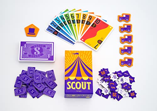 Image of Oink Games Scout Board Game for 2-5 Players, Entertaining Card Game for the Whole Family, Nominated for Game of the Year, Family Game (German)