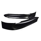 Front Bumper Lip Compatible With 2005-2008 BMW E90, Factory Style Black PP Front Lip Finisher Under...