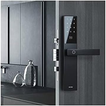 Orvibo Smart Door Lock C1 installed on a door