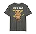 Bevor Du Fragst Nein Eule T-Shirt Schwarz Unisex-Erwachsene Kurzarm S