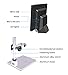 LCD Digital Microscope,1200X 12MP Photo/Video Zoom Coin Magnifier for Adults Soldering Electronics Repair Coins,Metal Stand,Flexible LED Lights,PC View with 7