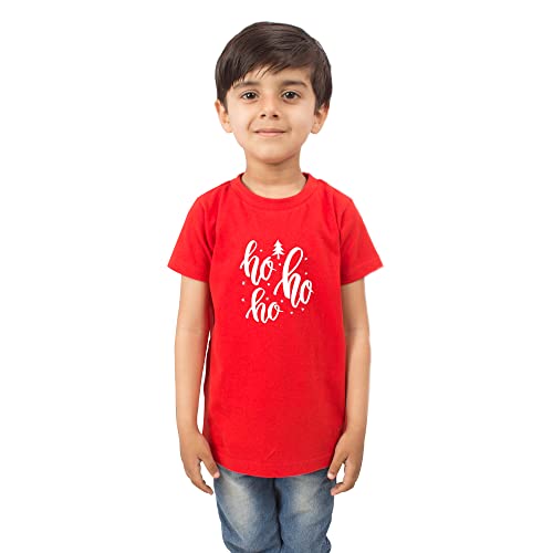 Image of Unisex-Child Printed Regular Fit T-Shirt